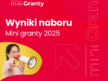 Wyniki nabory „Mini granty”