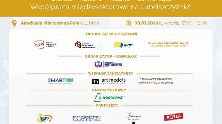 Konferencja sieciująca „Biznes – Kultura – Nauka – Samorząd. Współpraca międzysektorowa na Lubelszczyźnie”